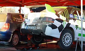 &bdquo;Halls Winter Rally 2014&ldquo; Serviso zona
