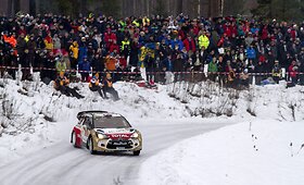 Antroji &Scaron;vedijos WRC varžybų diena