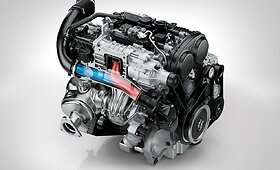 "Volvo V40" su naujuoju "Drive-E" varikliu