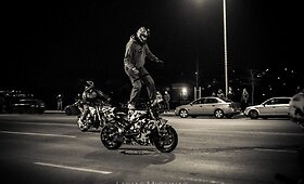 Motociklai Karaliaus Mindaugo prospekte atidarė sezoną