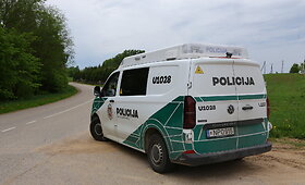 Samanės kaime nukrito dronas
