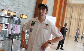 Nani Roma prie&scaron; &bdquo;Abu Dhabi Desert Challenge&ldquo; varžybų startą