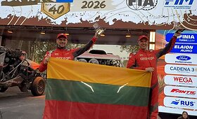 &bdquo;Izoton Sport&ldquo; ekipažas i&scaron;kovojo antrąją vietą Argentinoje