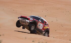 Lenktynininkas Stephanas Schottas &bdquo;Abu Dhabi Desert Challenge&ldquo; varžybose