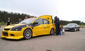G.Notkus su komanda i&scaron;bandė 1000 km lenktynėms skirtą automobilį