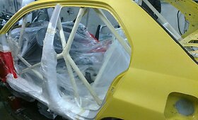 Giedriaus Notkaus automobilis suremontuotas per penkias dienas