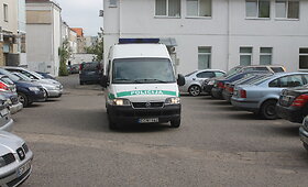 Panevėžyje į teismą atvestas V.Salmanas