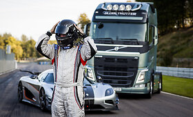 &bdquo;Volvo Trucks&ldquo; ir  &bdquo;Koenigsegg&ldquo; lenktynės