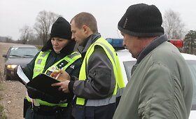 Ėri&scaron;kiuose policija sulaikė neblaivų traktoriaus vairuotoją