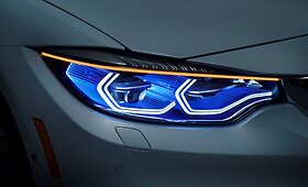 Naujieji BMW lazeriniai ir OLED žibintai