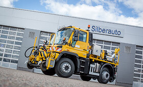 Daugiafunkcinis bėginis automobilis &bdquo;Unimog&ldquo;