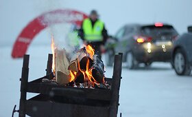 &bdquo;Nissan&ldquo; krosoveriai ledo trasoje