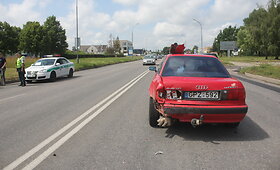 Panevėžyje susidūrė &bdquo;Audi&ldquo; ir &bdquo;Nissan&ldquo;