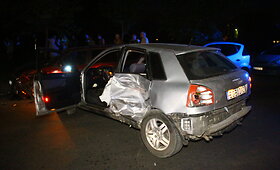 Panevėžyje per avariją apgadinti du &bdquo;Volkswagen&ldquo; ir du &bdquo;Audi&ldquo;