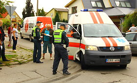 Panevėžyje &ndash; &bdquo;Volkswagen&ldquo; ir &bdquo;Renault&ldquo; avarija