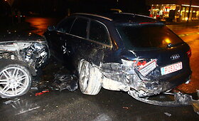 Panevėžyje susidūrė du &bdquo;Audi&ldquo;