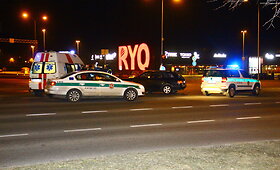 Panevėžyje &ndash; &bdquo;Audi&ldquo; ir &bdquo;Volkswagen&ldquo; susidūrimas