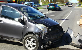 Panevėžyje &ndash; &bdquo;Audi&ldquo; ir &bdquo;Toyota&ldquo; avarija