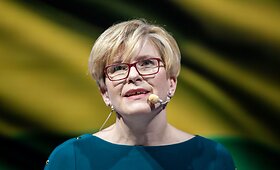 I. &Scaron;imonytė pristato nacionalinio saugumo ir užsienio politikos kryptį, Kaune