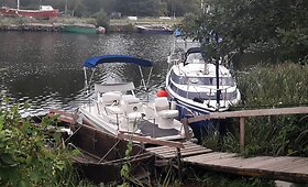 Jachta i&scaron;lydėta i&scaron; &Scaron;ventosios uosto