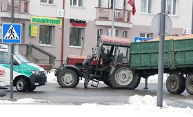 Traktoriaus avarija Joni&scaron;kyje