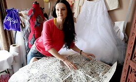 Vestuvinių suknelių kūrėja Raimonda Silė.