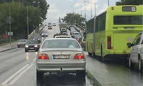 Per reidą &Scaron;iauliuose kilo dvi avarijos