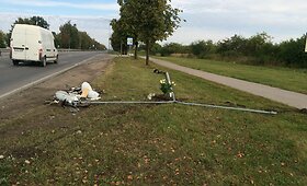 Radvili&scaron;kyje girtas vilkiko vairuotojas mirtinai sužalojo 20-metę policijos pareigūnę.