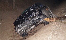 Ukmergės rajone dėl girto vairuotojo suknežinti trys automobiliai