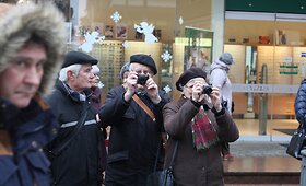 &Scaron;iauliuose pirmą kartą suskambo naujosios skulptūros varpas