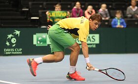 Trečia Daviso taurės diena: Ričardas Berankis prie&scaron; Viktorą Durasovičių