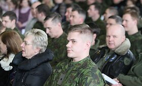 Lietuvos KOP ir NATO kariai Lietuvos nepriklausomybę paminėjo muzikaliai