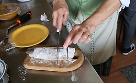 Jurbarbo kulinarinis paveldas &ndash; kepta silkė ir mirkalas