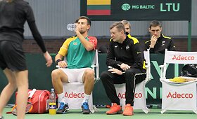 Laurynas Grigelis &ndash; Lucas Andrianasilalao, &bdquo;Davis cup&ldquo;