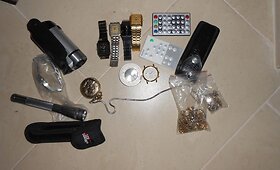 Policija i&scaron; vagies konfiskavo daug vogtų daiktų