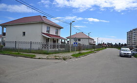 Apleistas naujų namų kvartalas Sočyje
