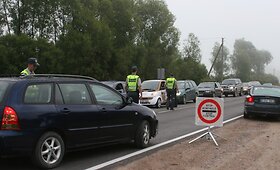 Pirmadienį Tauragėje vykdytas reidas