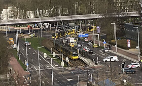 Prane&scaron;ta apie &scaron;ūvius Utrechto tramvajuje