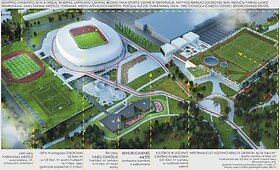 Pristatytas Vilniaus nacionalinio stadiono projektas