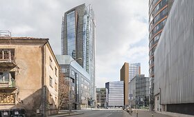 Architektų pasiūlymai verslo centrui Lvovo g.