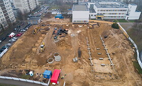 Sostinėje pradėtas statyti 3 krep&scaron;inio salių kompleksas