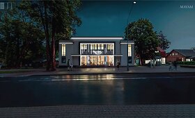 Kino teatro &bdquo;Naglis&ldquo; architektūrinio konkurso darbai