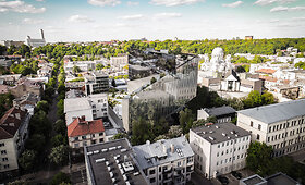 Architektų siūlymas, kaip galėtų atrodyti rekonstruota &bdquo;Britanika&ldquo;