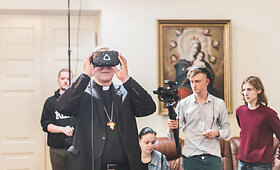 Paveikslo Dievo gailestingumas perkėlimas į virtualią erdvę