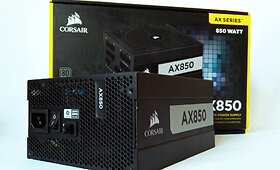 &bdquo;Corsair AX 850&ldquo; maitinimo blokas