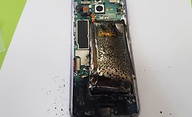 Sudegęs &bdquo;Samsung Galaxy S8&ldquo;