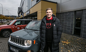 Vilniaus &bdquo;Ryto&ldquo; krep&scaron;ininkai sėdo į naujus automobilius