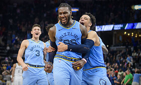 &bdquo;Grizzlies&ldquo; su Jonu Valančiūnu pasiekė pirmąją sezono pergalę