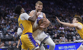 Domantas Sabonis rungtynėse su &bdquo;Los Angeles Lakers&ldquo;