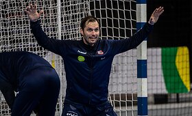 Lietuvos rankininkai rengiasi rungtynėms Klaipėdoje